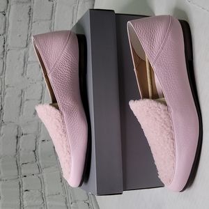 NWT Vionic Frieda pink leather loafer